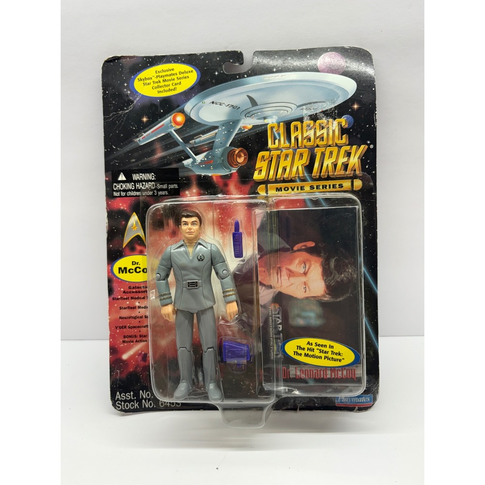 Star Trek Movie Series Dr McCoy Figure Playmates 6453 The Motion Picture 1995